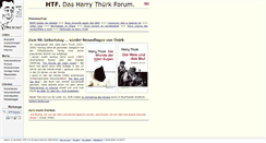 Desktop Screenshot of harrythuerk.de